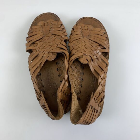 Brown Leather Sandals - Picture 9 of 12